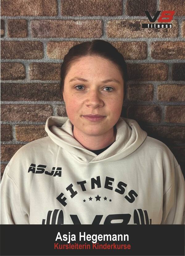 Asja Hegemann, Kursleiterin Kinderkurse im v8 fitness Soest