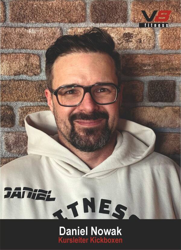 Daniel Nowak, Kursleiter Kickboxen im v8 fitness Soest