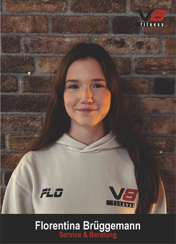 Florentina Brüggemann, Service & Beratung im v8 fitness Soest