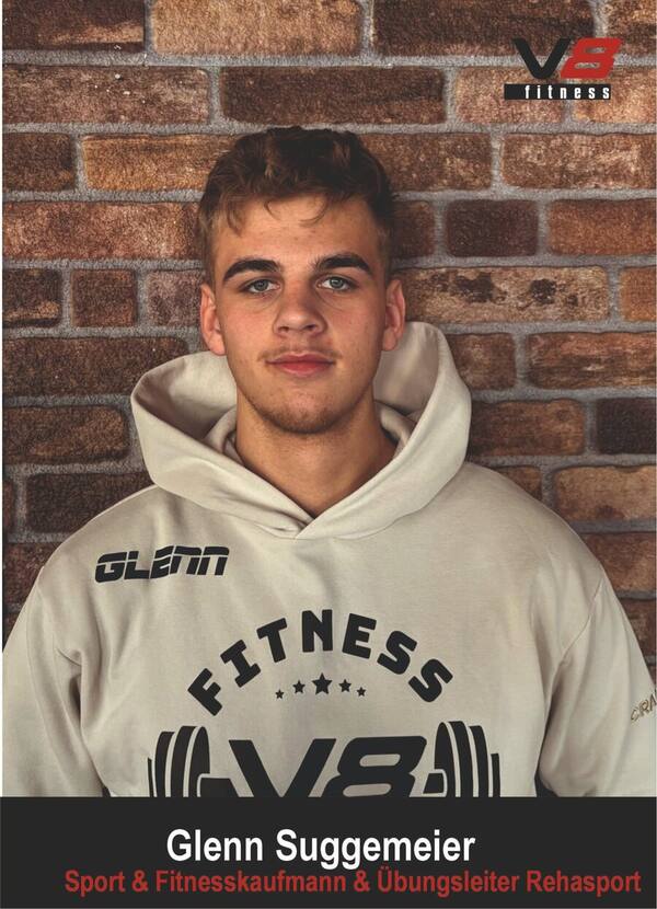 Glenn Suggemeier, Sport- & Fitnesskaufmann · Übungsleiter Rehasport im v8 fitness Soest