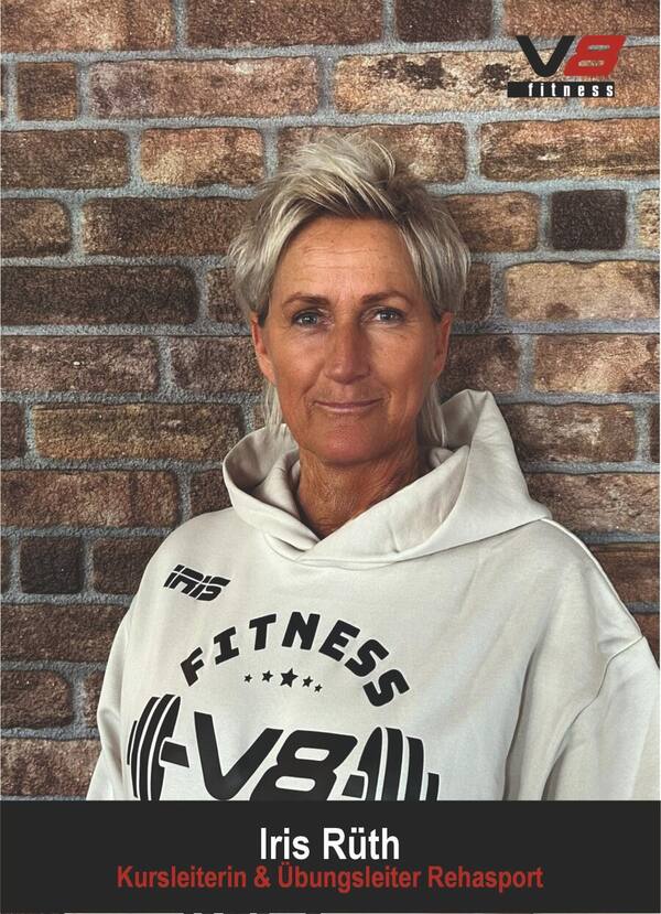 Iris Rüth, Kursleiterin · Übungsleiterin Rehasport im v8 fitness Soest