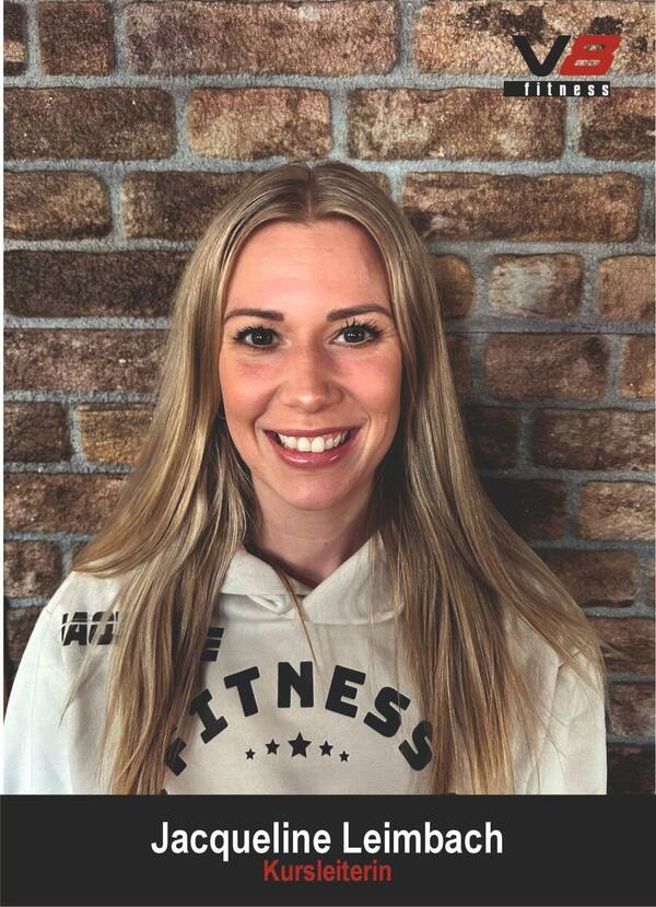Jacqueline Leimbach, Kursleiterin im v8 fitness Soest